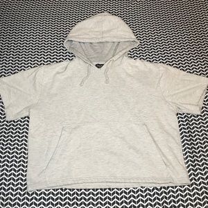 Boohoo Man- Cropped Hoodie- Size L